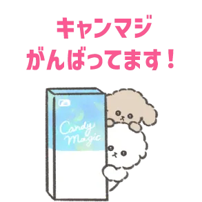 キャンマジがんばってます！