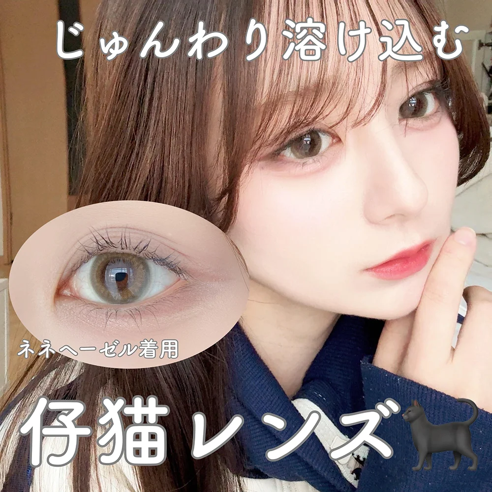 じゅんわり溶け込む仔猫レンズ