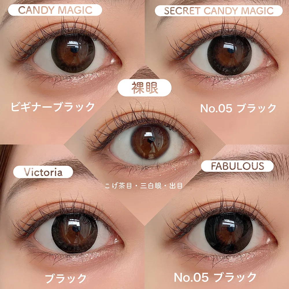 裸眼との比較