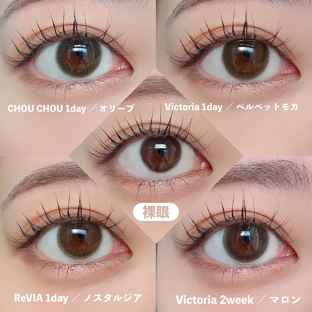 裸眼との比較