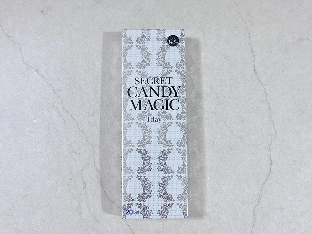 secret candymagic 1day (シークレット キャンディーマジック ワンデー) ラテベージュ パッケージ