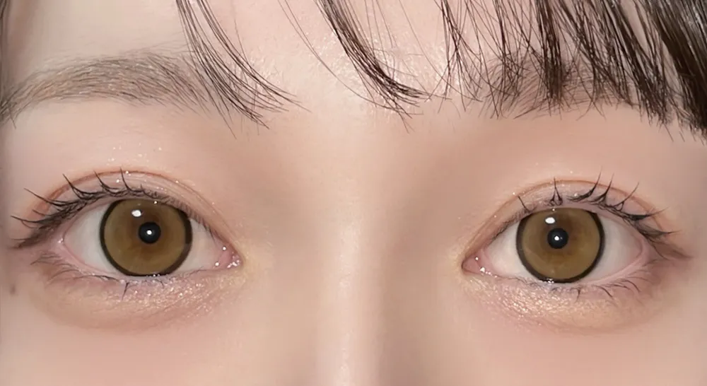 candy magic 1day/メロブラウン着用時