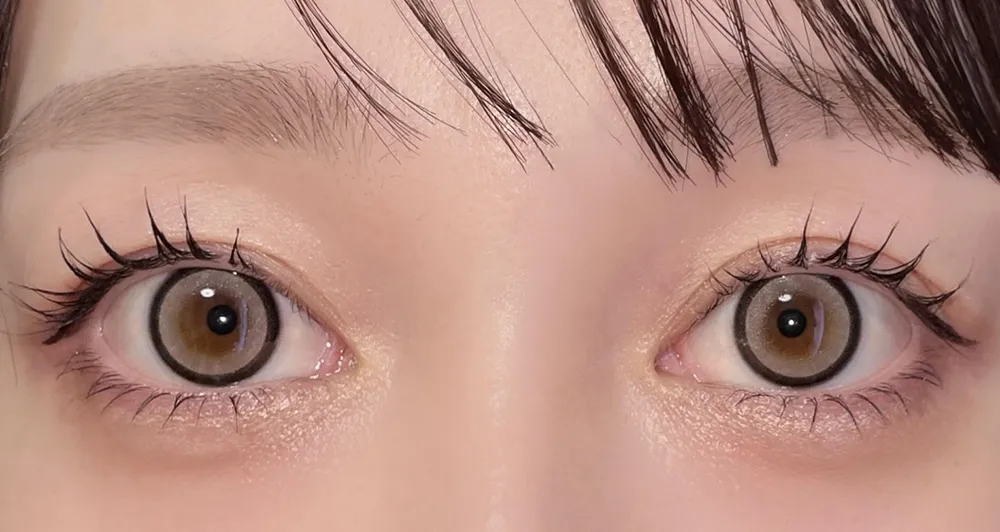 secret candymagic 1day/ラメベージュ着用時