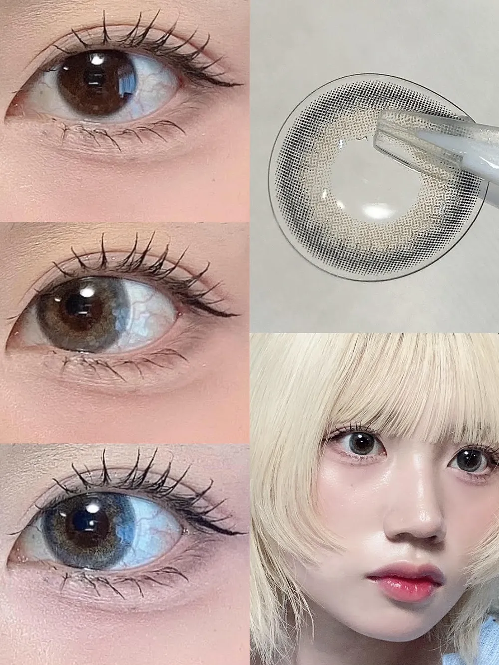 secret candymagic 1day (シークレットキャンディーマジックワンデー) Clear Gray クリアグレー