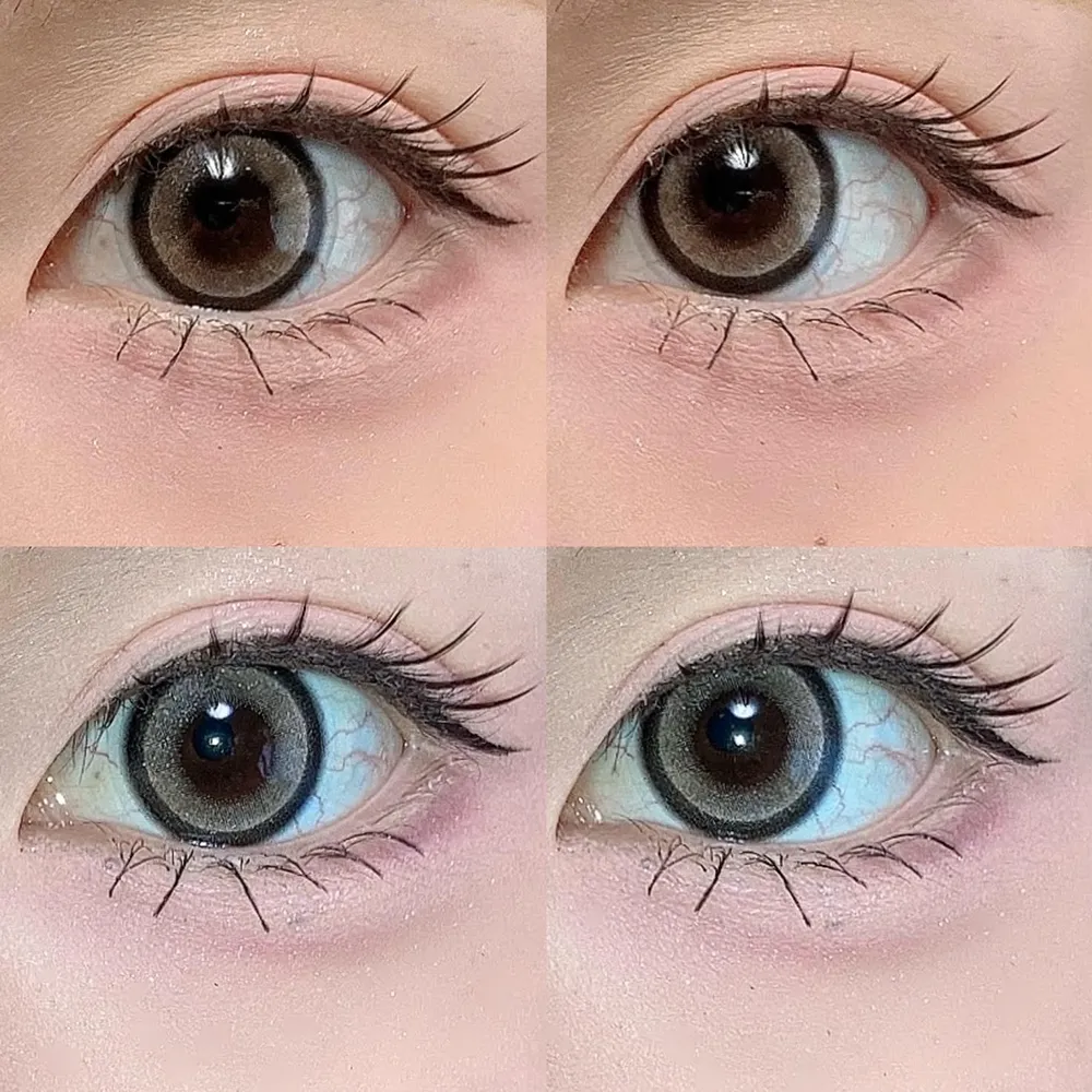 secret candymagic 1day (シークレットキャンディーマジック ワンデー）Lame Beige(ラメベージュ)着用時