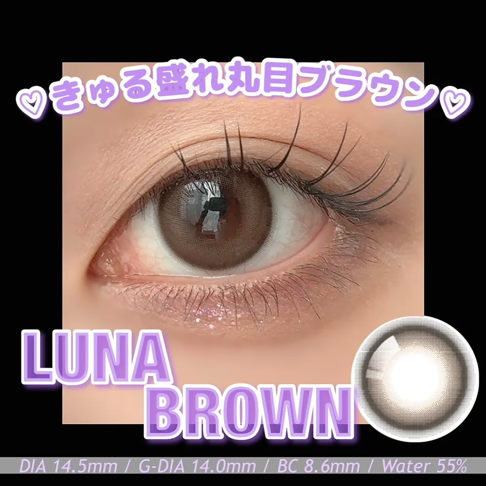 FruFru 1day ルナブラウン