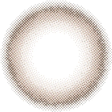 ReVIA 1day シャイブラウン レンズ画像