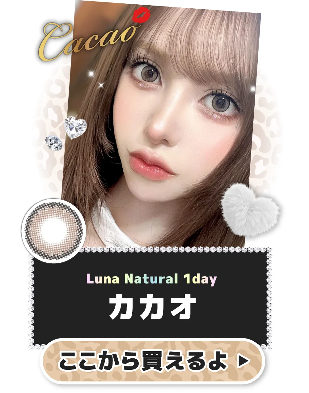 Luna Natural 1day カカオをここから買う