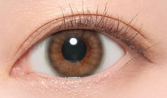 キャンディーマジック マンスリー デートブラウン着用画像