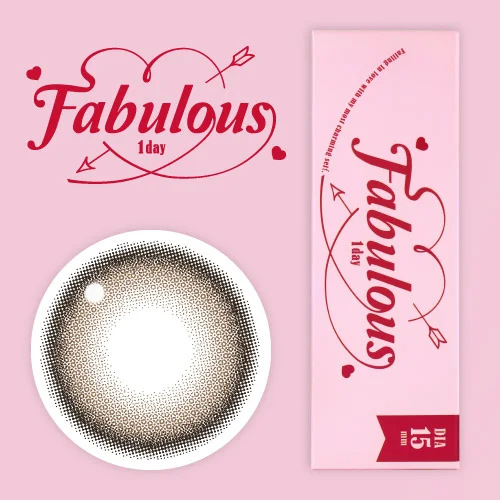 ファビュラス ワンデー ラテベージュ