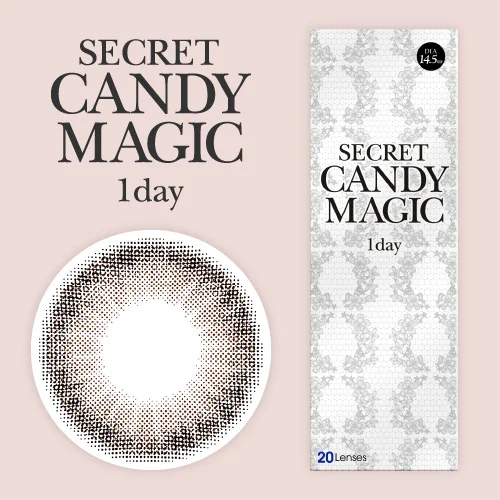 シークレットキャンディーマジック ワンデー ダークモカ