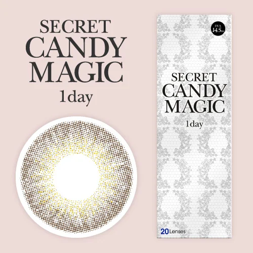 シークレットキャンディーマジック ワンデー グレージュ