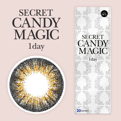 シークレットキャンディーマジック ワンデー NO.6ブラウン