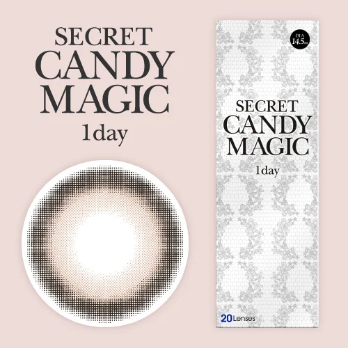 シークレットキャンディーマジック ワンデー バニラブラウン