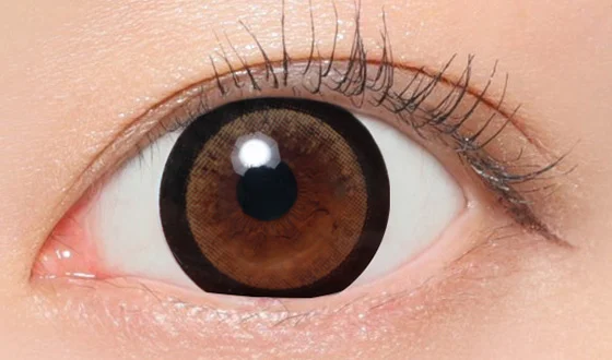 シークレットキャンディーマジック マンスリー NO.3ブラウン着用画像