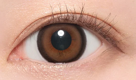 シークレットキャンディーマジック マンスリー バニラブラウン着用画像