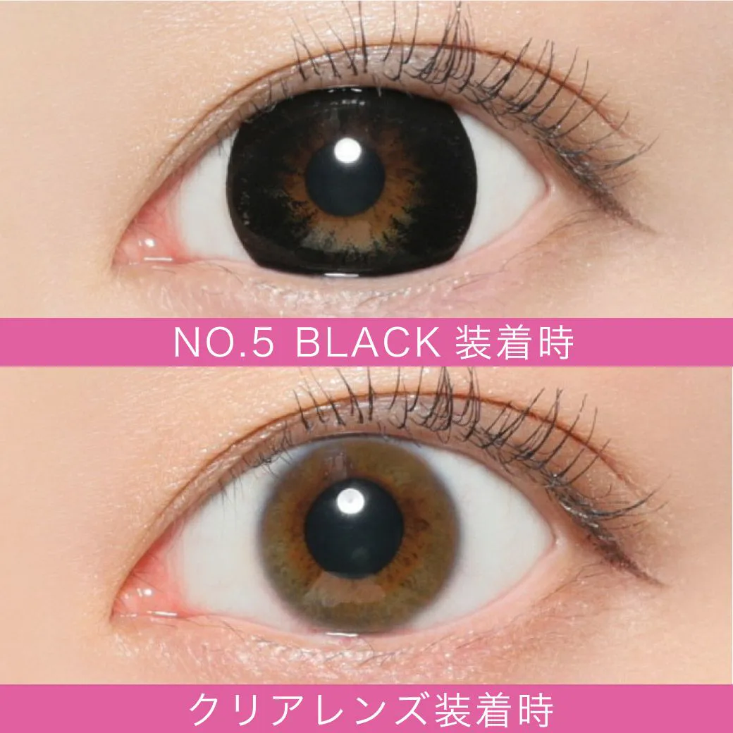 Fabulous 1month NO.5ブラック　究極の黒盛り