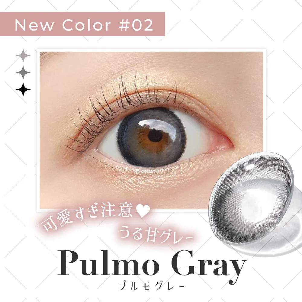secret candymagic 1month プルモグレー DIA14.5 BC8.8 着色直径14.0 度なし2枚入り