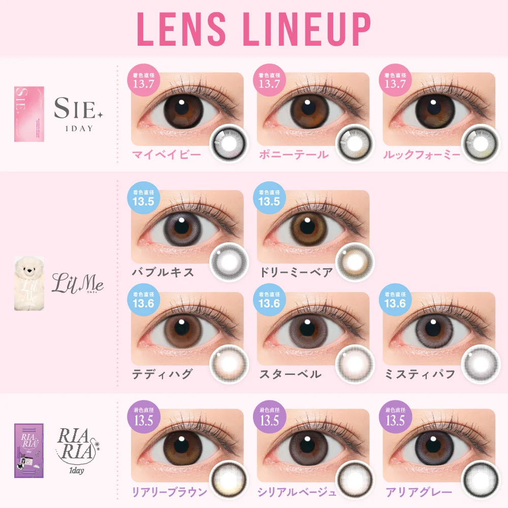 レンズラインナップ