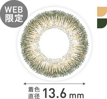 着色直径 13.6mm WEB限定