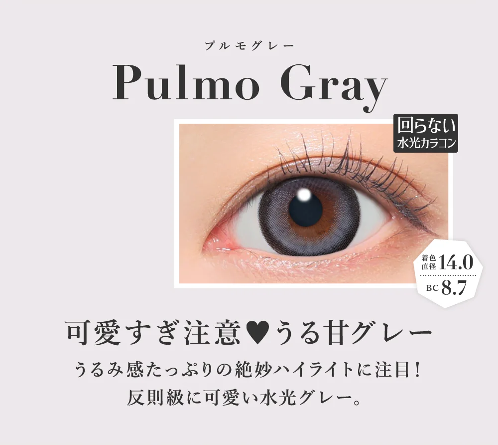 プルモグレー 可愛すぎ注意 うる甘グレー