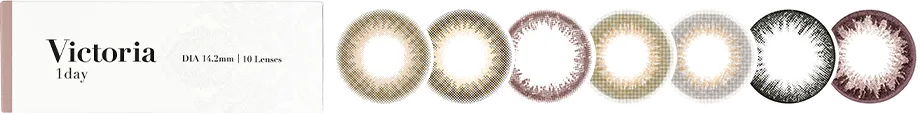 Victoria 1day DIA 14.2mm 10Lenses